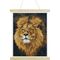 Crystal Art Scroll Löwe 35x45 cm