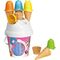 Sandset Kuchen Eis 14-tlg., Eimer # 18cm