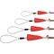 Kabelziehschlaufe RUNPOFIX 4-tlg.m.Schutzkappe u.Gew.RTG D.6mm 4er Set RUNPOTEC