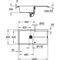 Grohe Kompositspüle K400 m Abtr. 1000x500mm granit sw