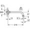 Grohe Brausearm RELEXA Ausldg 218mm chr