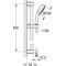 GROHE Brausestangenset Tempesta C 100 chr