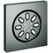 Grohe Seitenbrause CUBE RAINSHOWER AQUA eckig ha graph