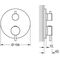 Grohe Thermostat-Wannenbatterie ATRIO FMS z 35604 2-W-Umst. cool sunrise