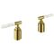 GROHE Hebelgriffe Atrio Private C. 48464 White Attica Caesarstone cool sunrise