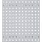 Lochplatte B450xL500mm lichtgrau RASTERPLAN
