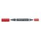 STAEDTLER Permanentmarker Lumocolor duo 348-2 0,6mm/1,5mm rot