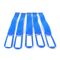 GAFER.PL Kabelbinder Klettverschluss 25x400mm 5er Pack blau