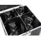 ROADINGER Flightcase 4x PAR-56 Spot lang Haken