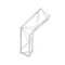 DECOTRUSS SAC-23 Ecke 2-Weg 135° silber