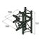 ALUTRUSS TRILOCK S-PAC-44 4-Weg-Stück \/ links