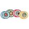 Nûby Bamboo Breischalen, 2er Pack, sort.
