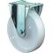 Schwerlast-Bockrolle D.250mm Trgf.800kg Ku.Platte L135xB110mm BS ROLLEN