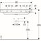 Geberit Waschtisch XENO² 900x480mm m HL ohne Überlauf weiß KT