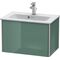 Duravit WTU COMPACT XSQUARE 400x810x388mm taupe supermatt