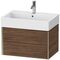 Duravit Waschtischunterbau XVIU 684x397x454mm 2 Sk Prof. sw ma ta s-matt