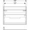 Geberit Unterschrank RENOVA PLAN für MWT, 1 Schublade 788x605x473mm lava