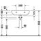Duravit Waschtisch D-CODE MED o ÜL m HLB 600x460mm ohne Hahnloch weiß