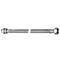 Schell flex Schlauch FLEX clean-fix S 3/8Zollx10mm 3/8Zoll ÜM, chrom 300mm, lose