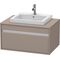Duravit Waschtischunterbau KETHO 550x800x426mm basalt matt