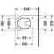 Duravit Wand-WC STARCK 2 tief, 370x540mm weiß WG