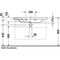 Duravit Möbelwaschtisch DURASTYLE m ÜL HLB 1000x480mm 3 Hahnlöcher weiß