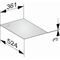 Keuco Abdeckplatte EDITION 11 Cristallinglas 361x3x524mm trü