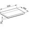Keuco Mineralguss-WT ROYAL REFLEX o HL-Boh we alpin 500x30x350mm