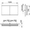 Keuco Spiegelschrank ROYAL MODULAR 2.0 Breite 1200mm Höhe 700mm Tiefe 120mm