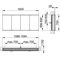 Keuco Spiegelschrank ROYAL MODULAR 2.0 Breite 1600mm Höhe 700mm Tiefe 120mm