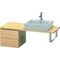 Duravit Konsolenunterschrank L-CUBE 400x420x477mm mediterrane eiche