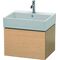 Duravit Waschtischunterbau L-CUBE 394x584x459mm eiche gebürstet