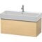 Duravit Waschtischunterbau L-CUBE 394x984x459mm mediterrane eiche