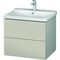 Duravit Waschtischunterbau L-CUBE 620x481x555mm taupe
