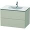 Duravit Waschtischunterbau L-CUBE 534x820x550mm taupe