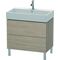 Duravit Waschtischunterbau L-CUBE 582x784x459mm pine silver