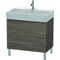 Duravit Waschtischunterbau L-CUBE 582x784x459mm pine terra