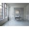 Duravit Waschtisch DURASQUARE COMPACT o ÜL m HLB 600x400mm 1 Hahnloch weiß WG