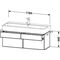 Duravit Waschtischunterbau VERO AIR 440x1184x431mm stone blue hochglanz