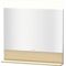 Duravit Spiegel VERO m Be Abl. 800x800x142mm medi eiche