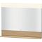 Duravit Spiegel VERO m Be Abl. 800x1000x142mm europ. eiche