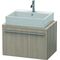 Duravit Konsolenunterschrank X-LARGE 440x700x478mm pine silver