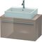 Duravit Konsolenunterschrank X-LARGE 440x800x478mm cappucino hochglanz