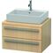 Duravit Konsolenunterschrank X-LARGE 440x700x548mm mediterrane eiche