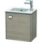 Duravit Waschtischunterbau BRIOSO 442x420x289mm Gri chr Ans re pine silver