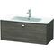 Duravit Waschtischunterbau BRIOSO Griff chrom 442x1020x479mm pine terra
