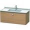 Duravit Waschtischunterbau BRIOSO Gri chr 452x1020x469mm europäische eiche