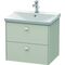 Duravit Waschtischunterbau BRIOSO Griffe Frontfarbe 561x620x479mm ta matt