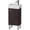 Duravit Waschtischunterbau BRIOSO 570x364x239mm Gri chr Ans re Kast. dkl