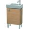 Duravit Waschtischunterbau BRIOSO 570x484x239mm Gri chr Ans re europ. Ei